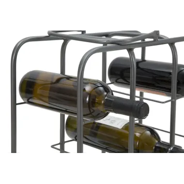 P/BOTTIGLIE Stojak KWADRATOWY (9 MIEJSC) 40x23x47,5 cm